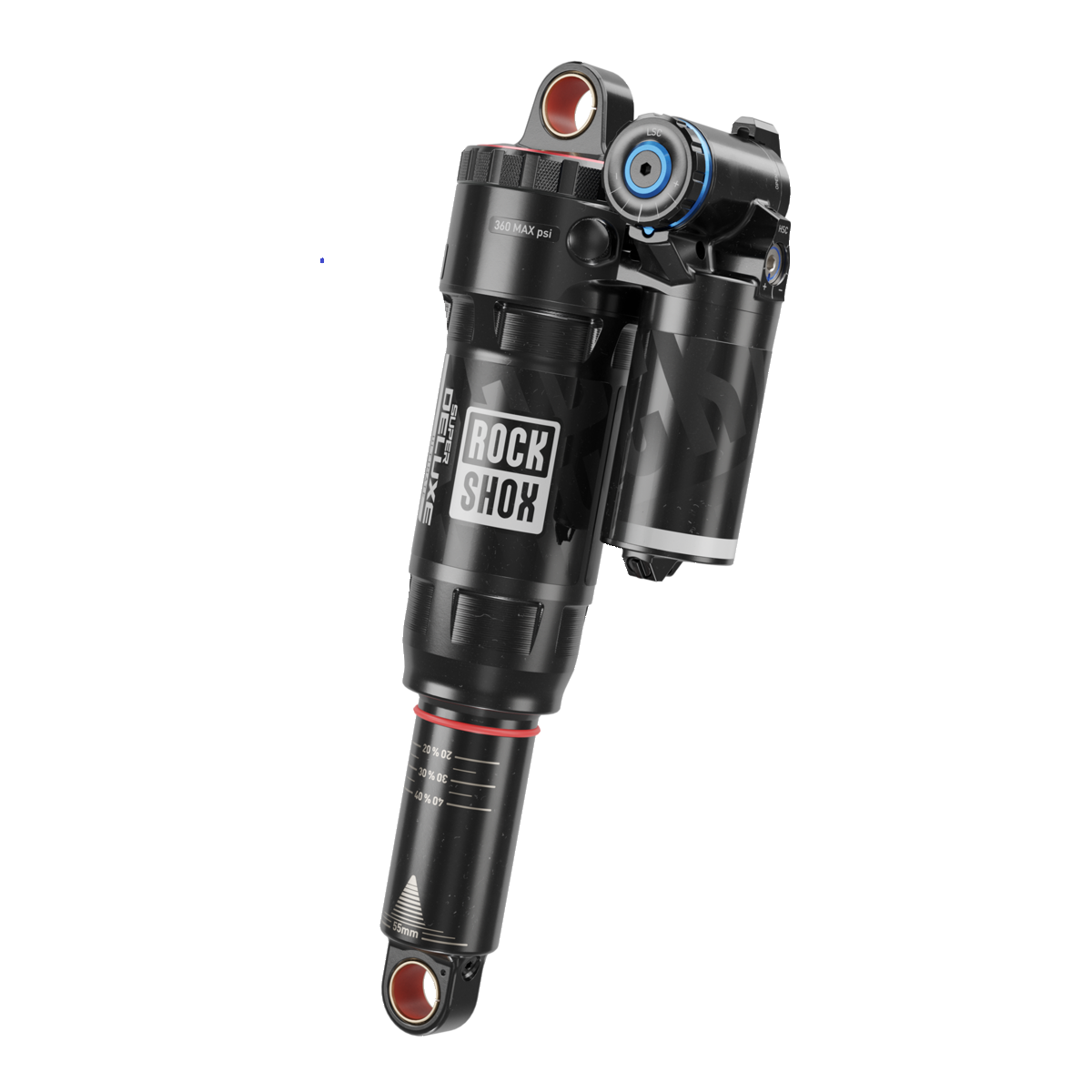 ROCKSHOX SUPER DELUXE Ultimate RC2T Standaard/Standaard Debonair Progressieve schokdemper