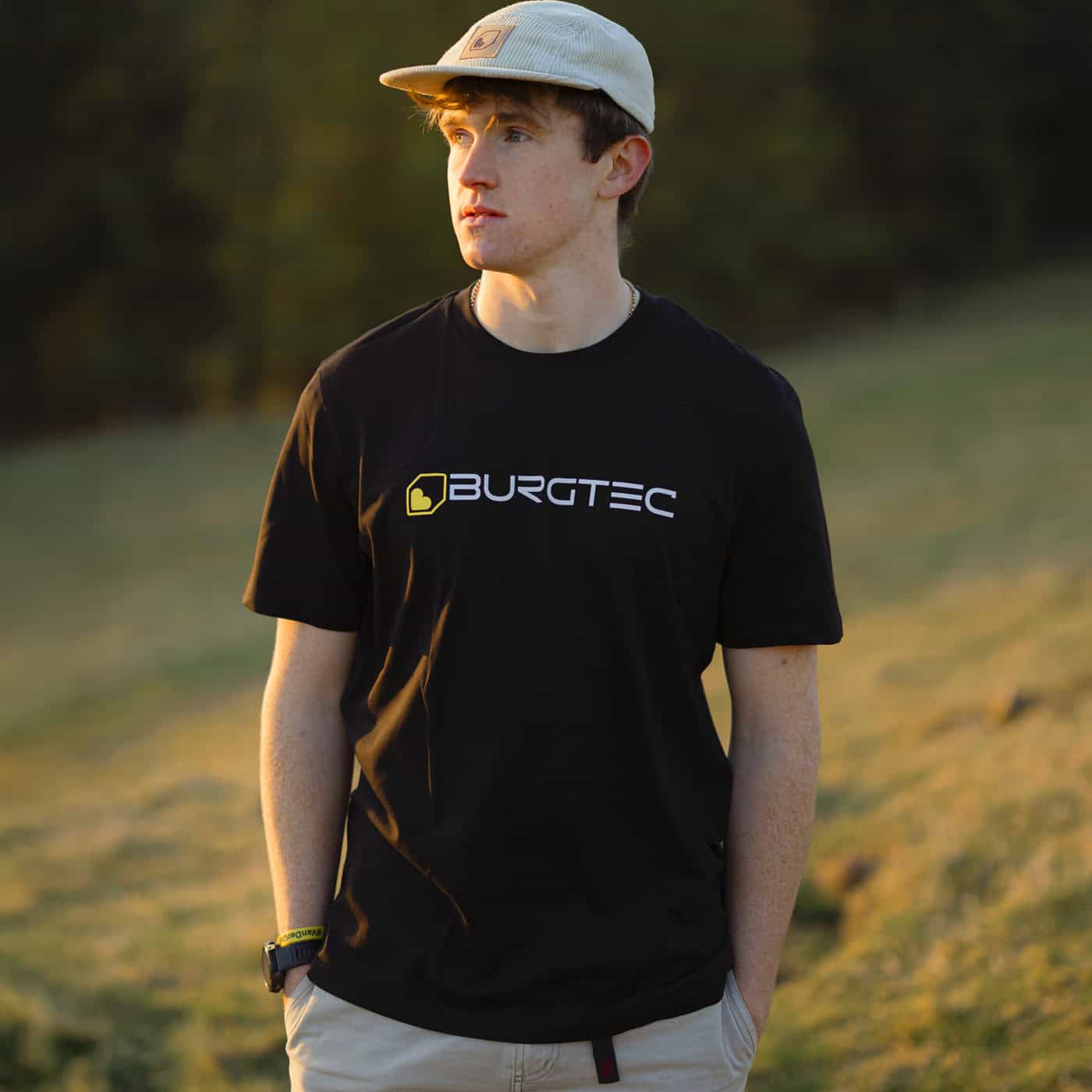 BURGTEC Logo T-Shirt Zwart