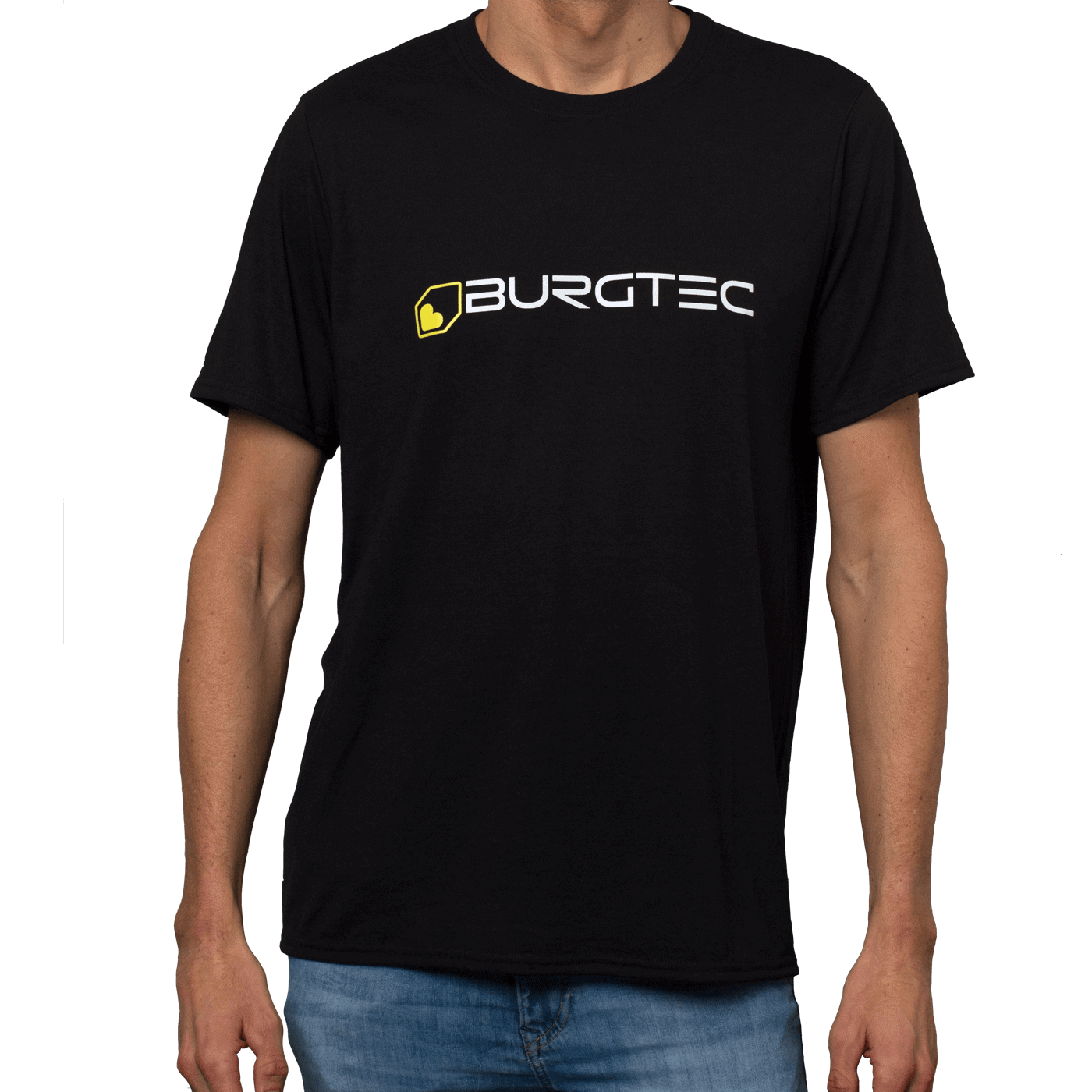 BURGTEC Logo T-Shirt Zwart