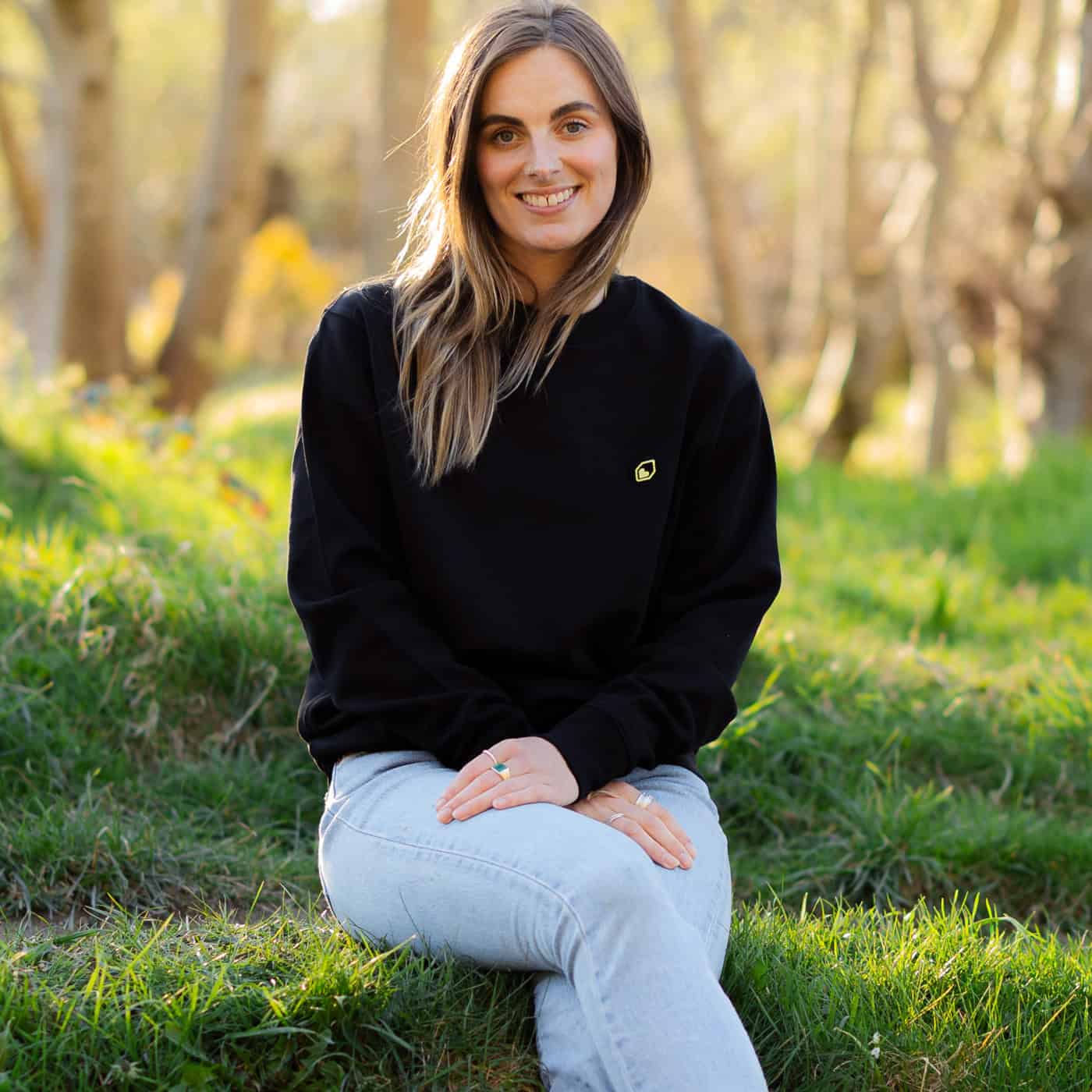 BURGTEC Logo Sweatshirt Zwart