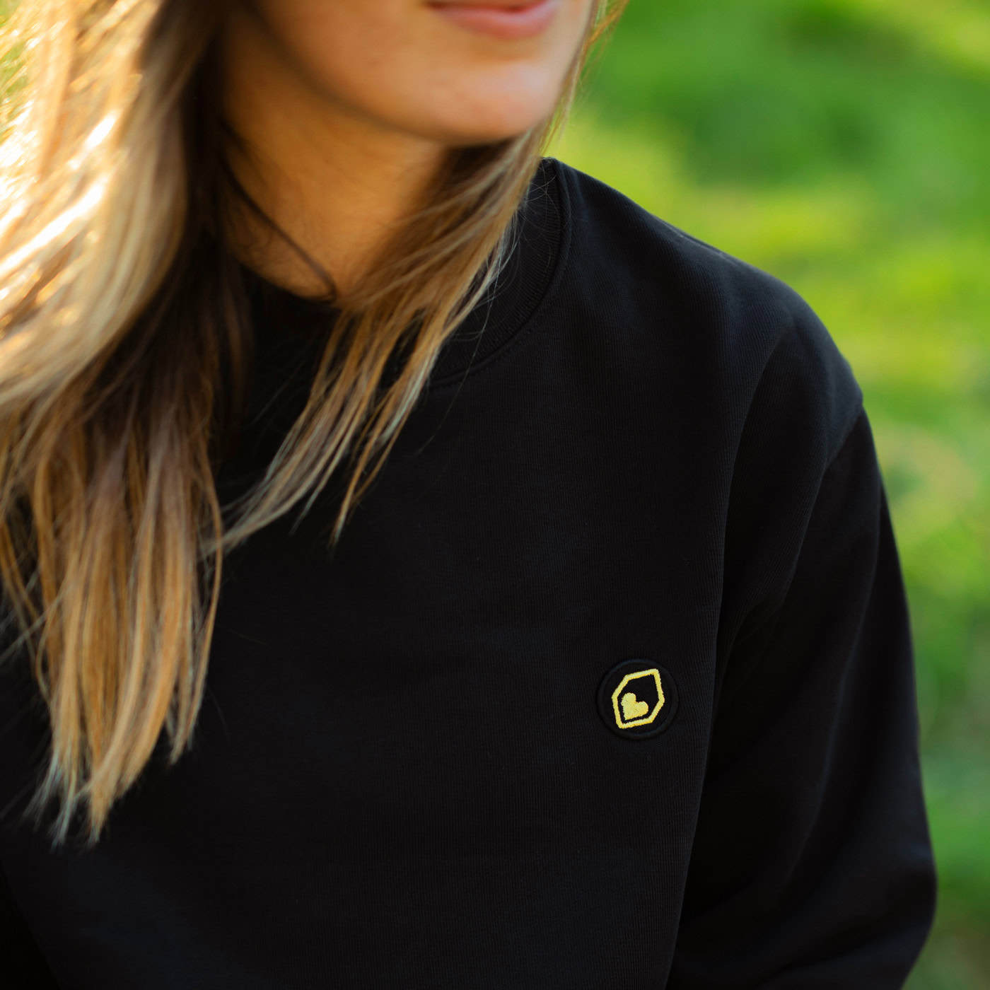 BURGTEC Logo Sweatshirt Zwart