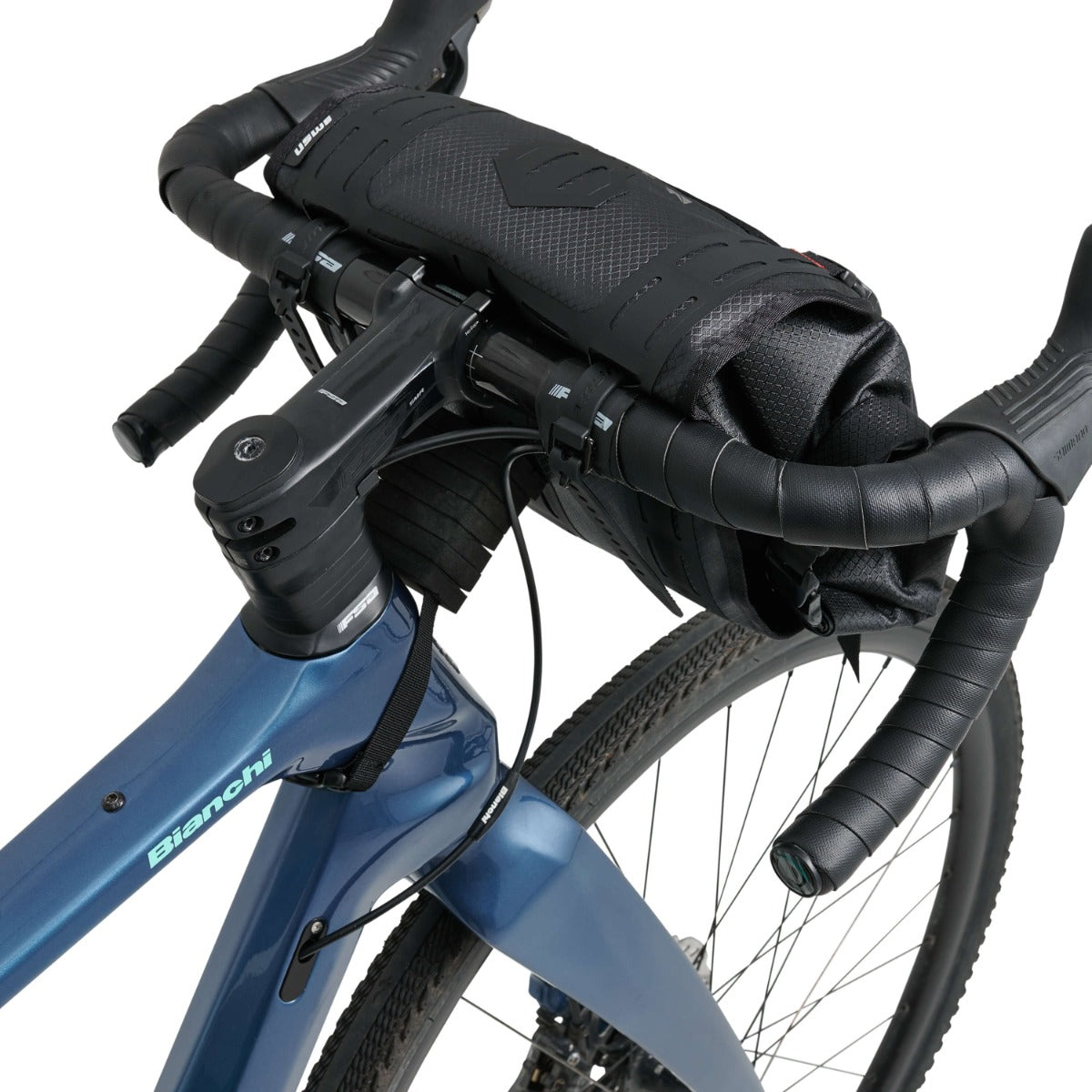 USWE ROLL-TOP 9 L stuurtas Zwart