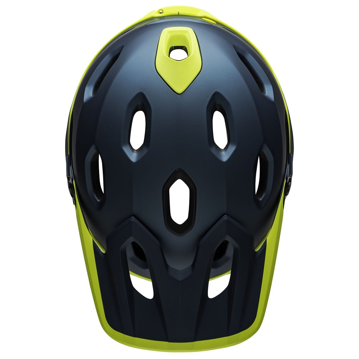 BELL SUPER DH MIPS MTB Helm Blauw/Geel