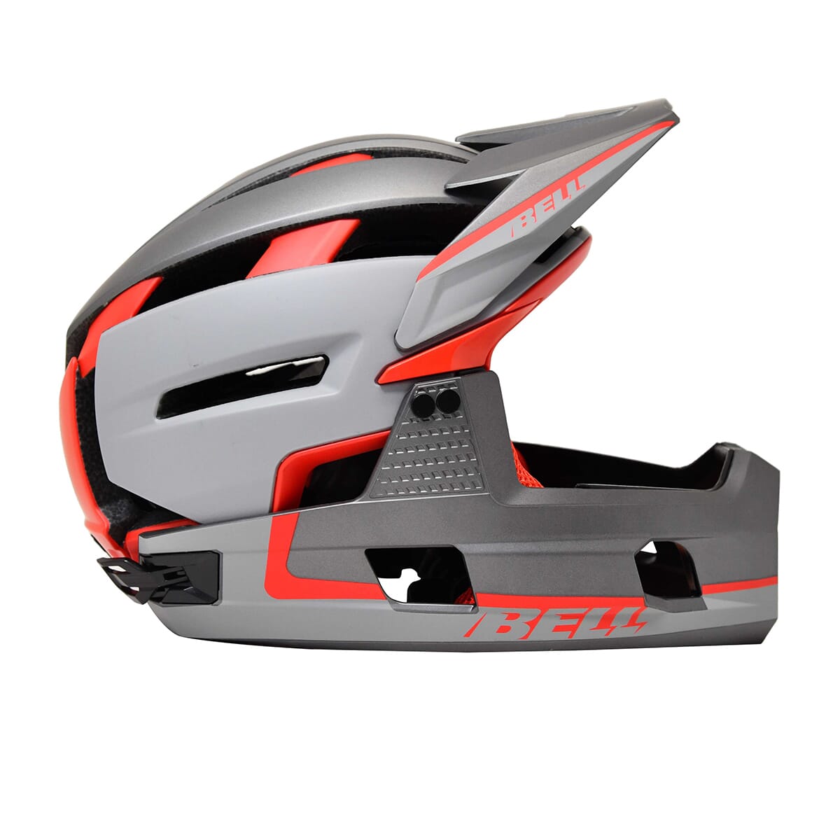 BELL SUPER AIR R MIPS MTB Helm Grijs/Rood