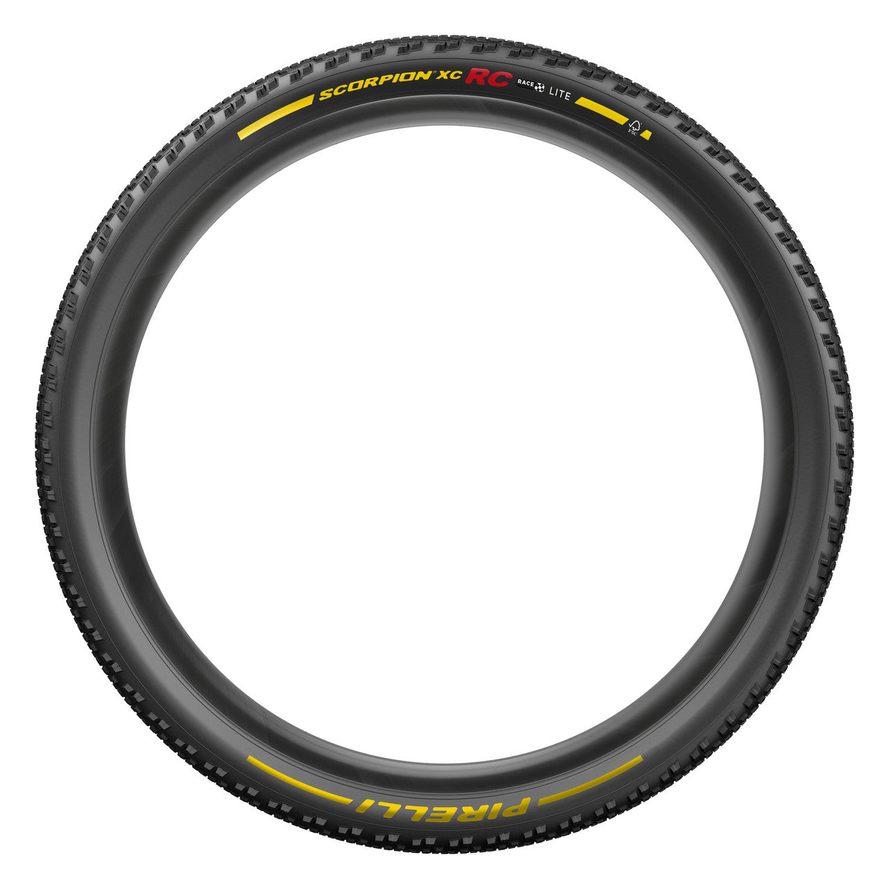PIRELLI SCORPION RACE XC RC Lite 29x2.40 Tubeless Ready Soft Yellow Team Edition band