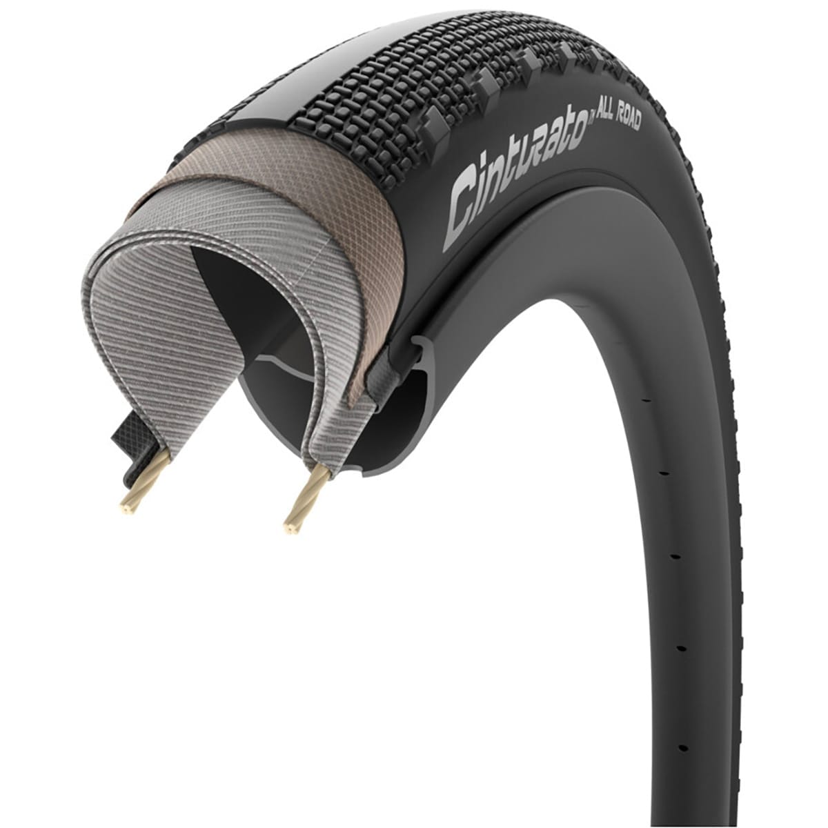 Pneu PIRELLI CINTURATO ALL ROAD 700x35C Tubeless Ready Souple