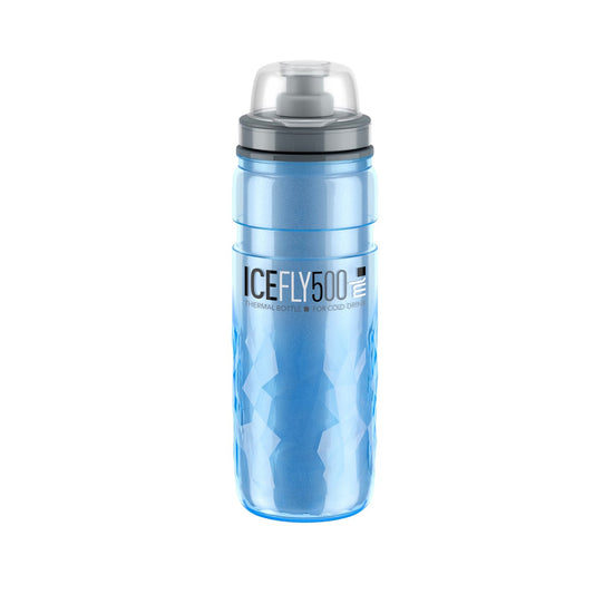 ELITE ICE FLY Thermale fles (500ml) Blauw