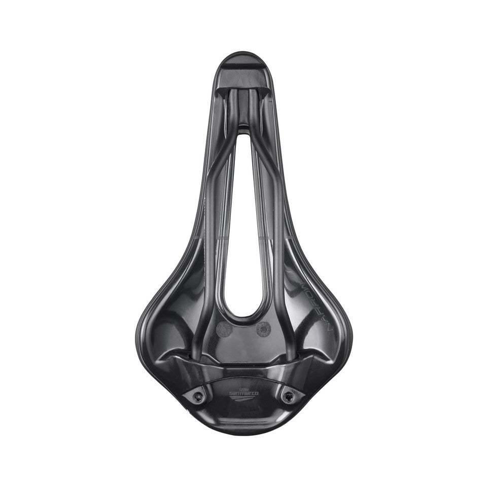 Zadel SAN MARCO SHORTFIT 2.0 OPEN-FIT DYNAMIC S3 Breedte 140mm Rails Mangaan