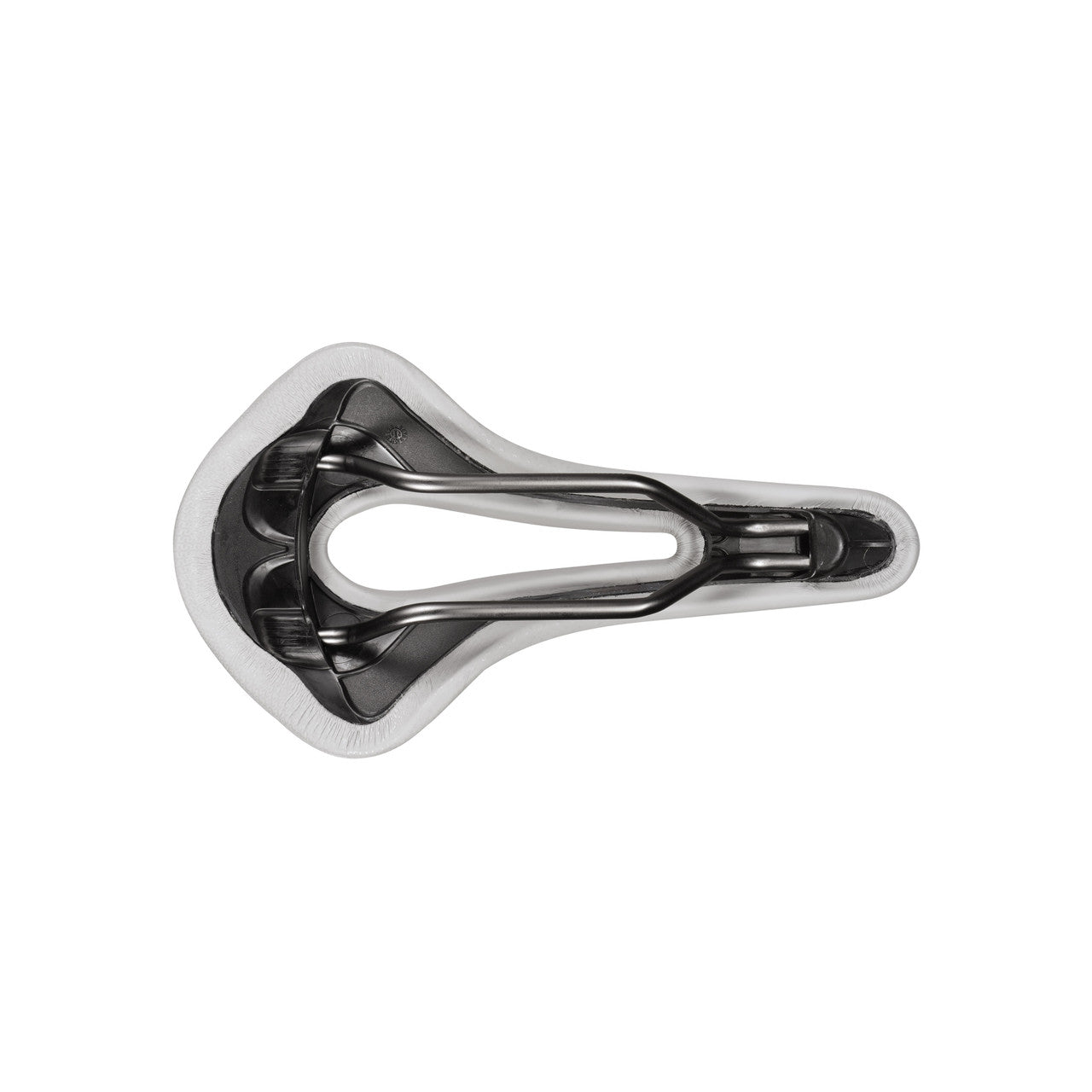 SAN MARCO ALLROAD SUPERCONFORT OPEN-FIT RACING L3 Zadel 146mm Breedte Xsilite Stalen Rails Grijs/Wit