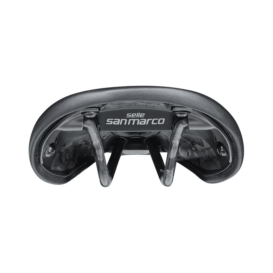 Zadel SAN MARCO REGAL SHORT OPEN-FIT CARBON FX S3 Breedte 140mm Carbon Rails