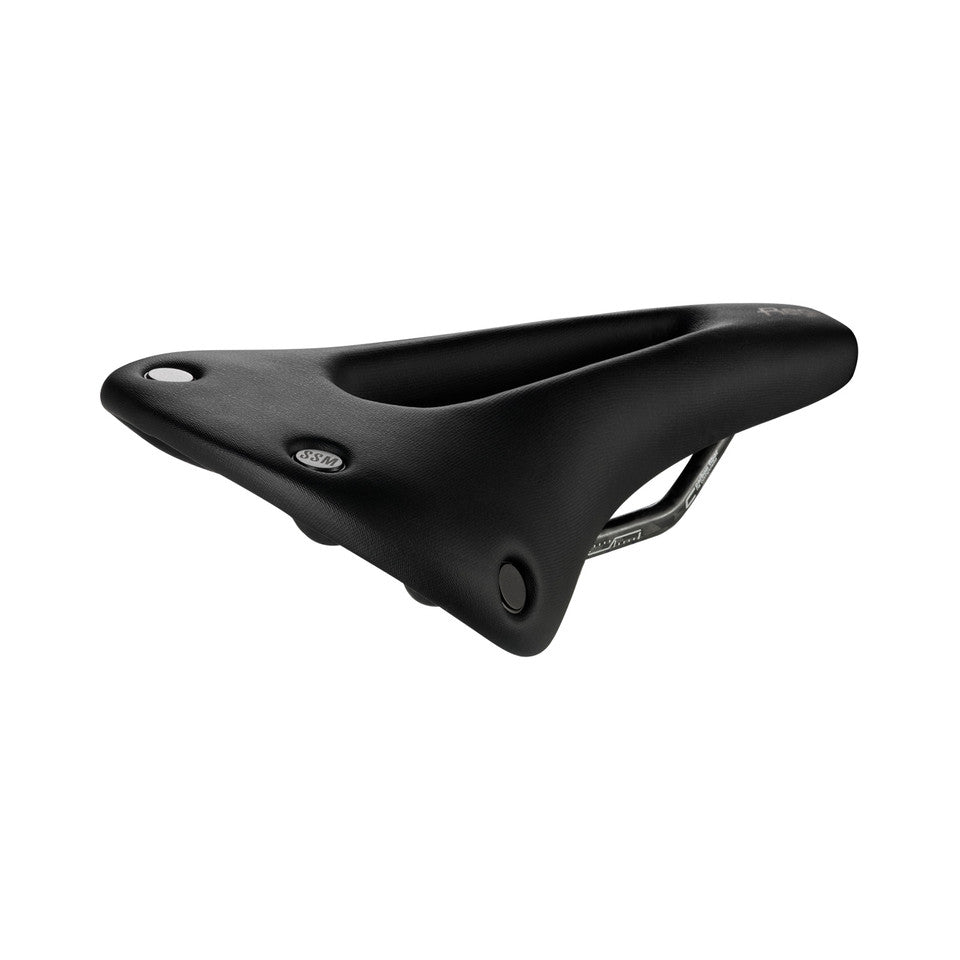 Zadel SAN MARCO REGAL SHORT OPEN-FIT CARBON FX S3 Breedte 140mm Carbon Rails