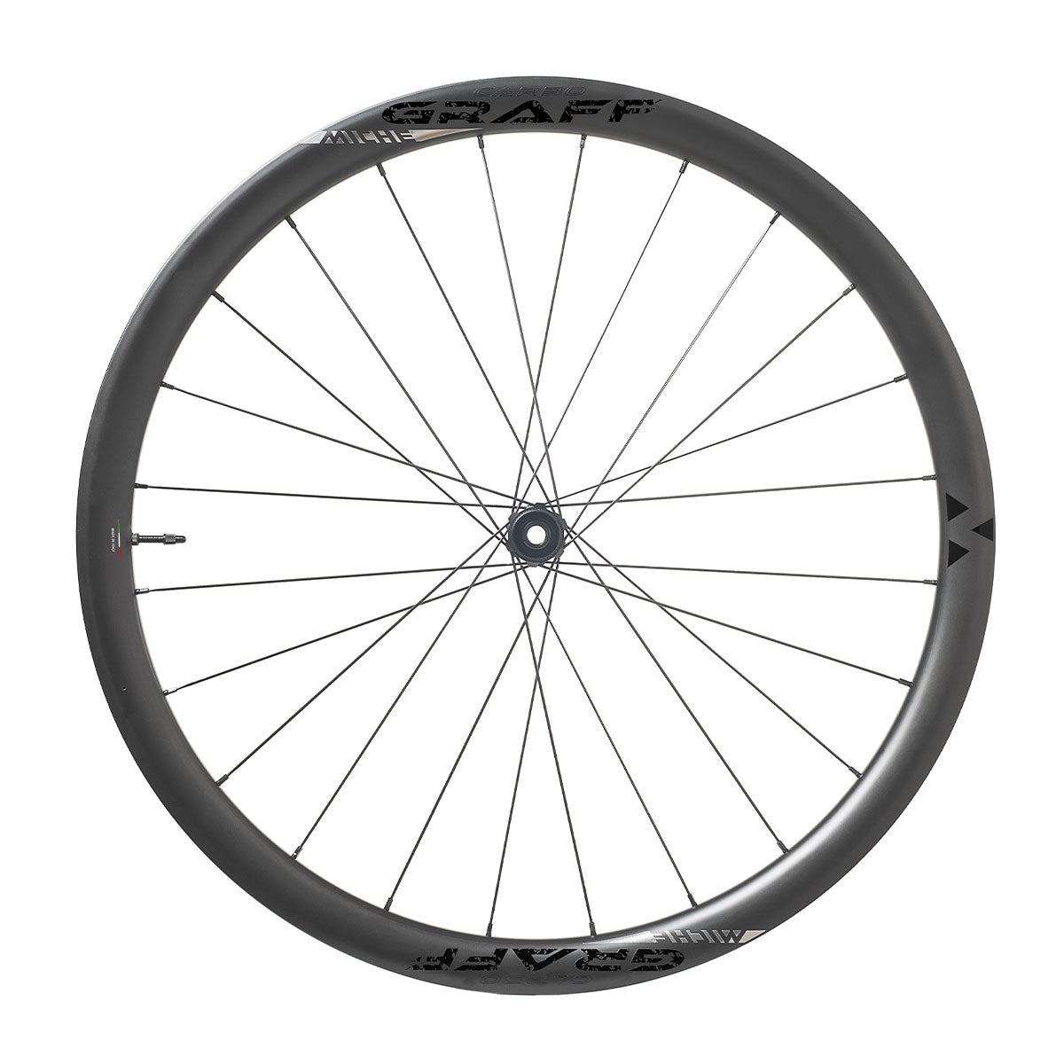 Paar MICHE CARBO GRAFF EVO DISC Tubeless Ready wielen (Center Lock)