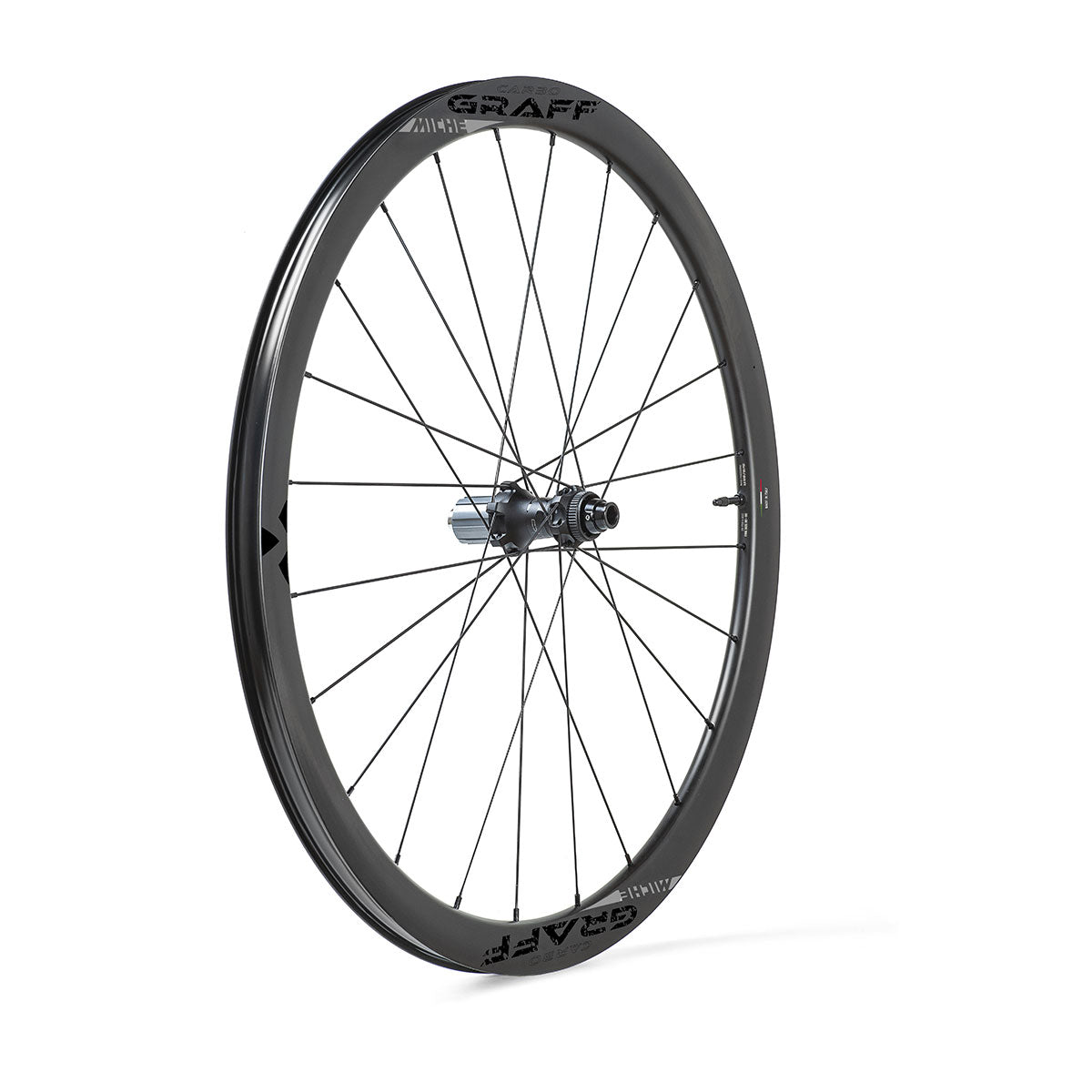 Paar MICHE CARBO GRAFF EVO DISC Tubeless Ready wielen (Center Lock)