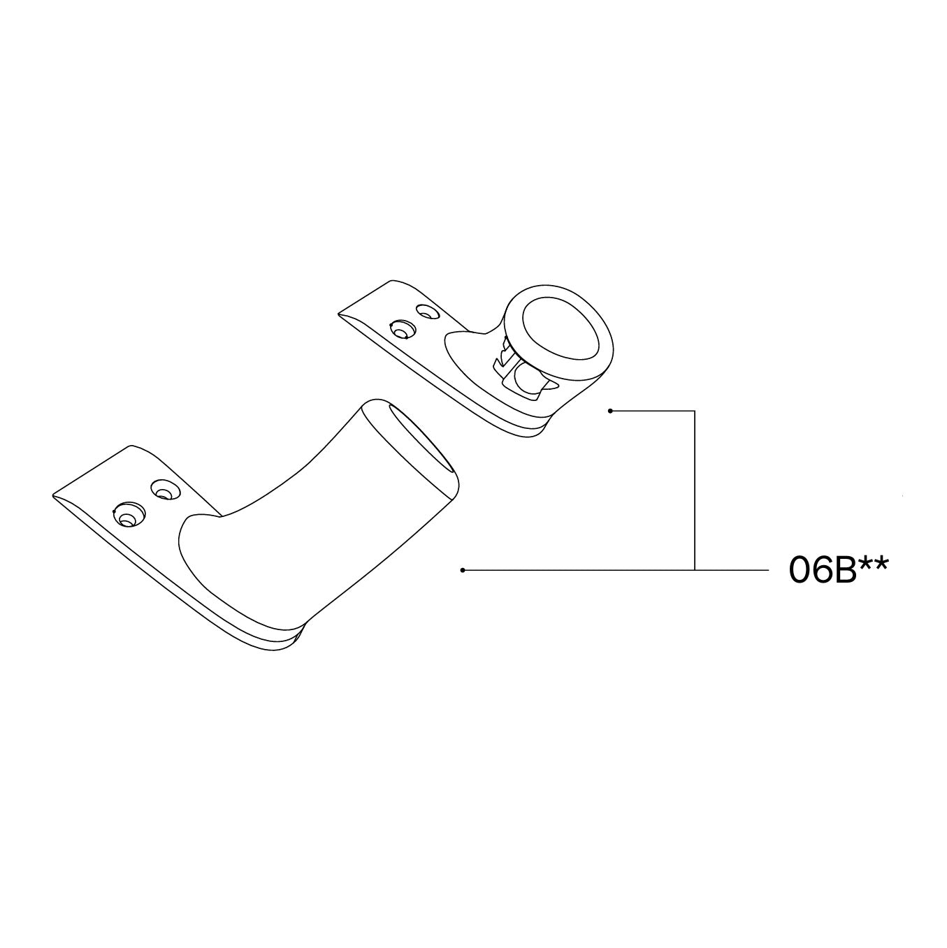 Grip voor Verlengstukken DEDA FAST PRO voor Blips Shimano