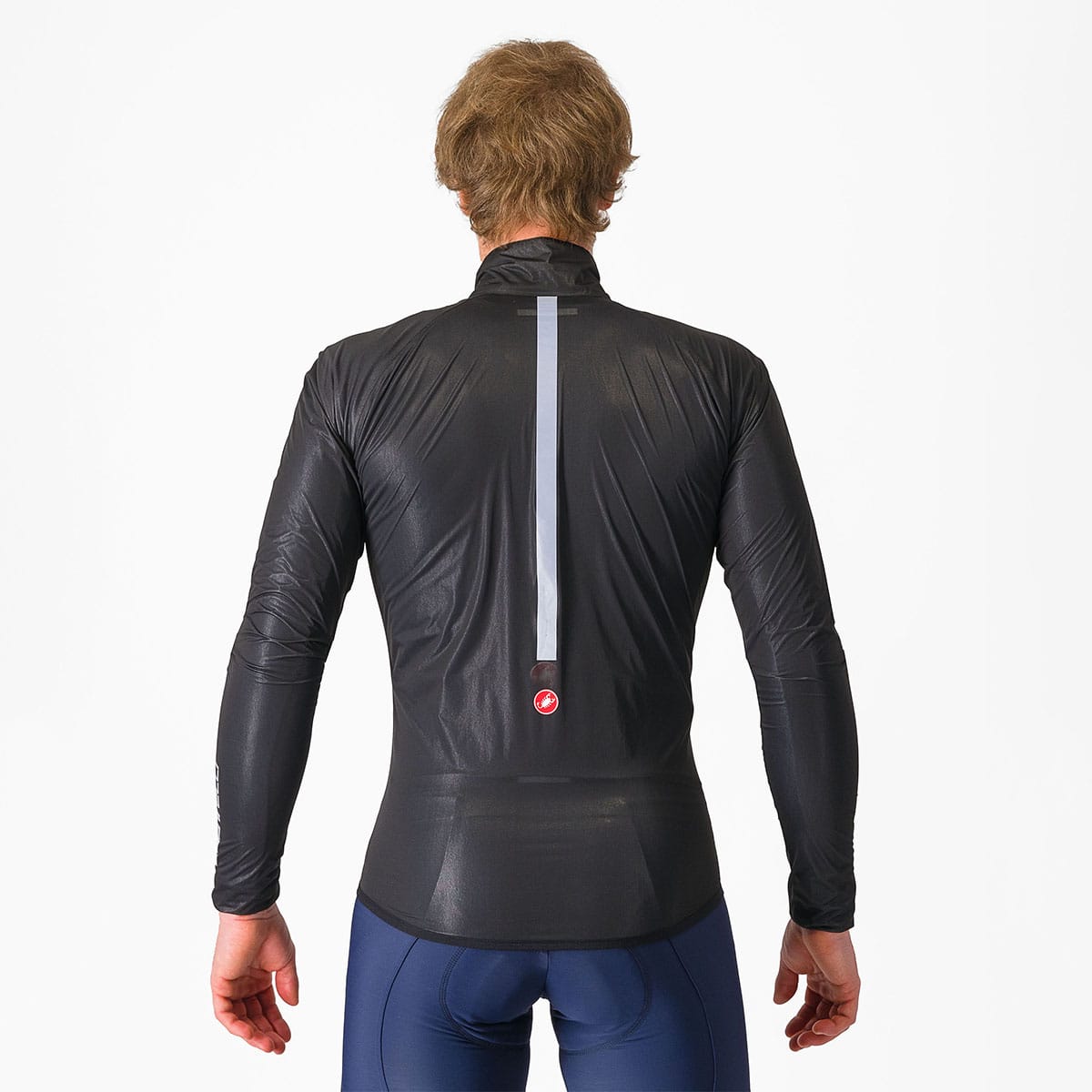CASTELLI SQUALL SHELL Jas Zwart/Grijs