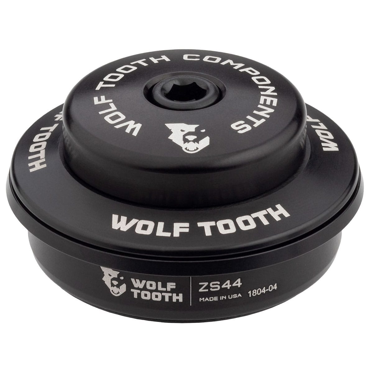 Cuvette Haute pour Jeu de Direction Semi-Intégré WOLF TOOTH 1"1/8 ZS44 Stack 6 mm Noir