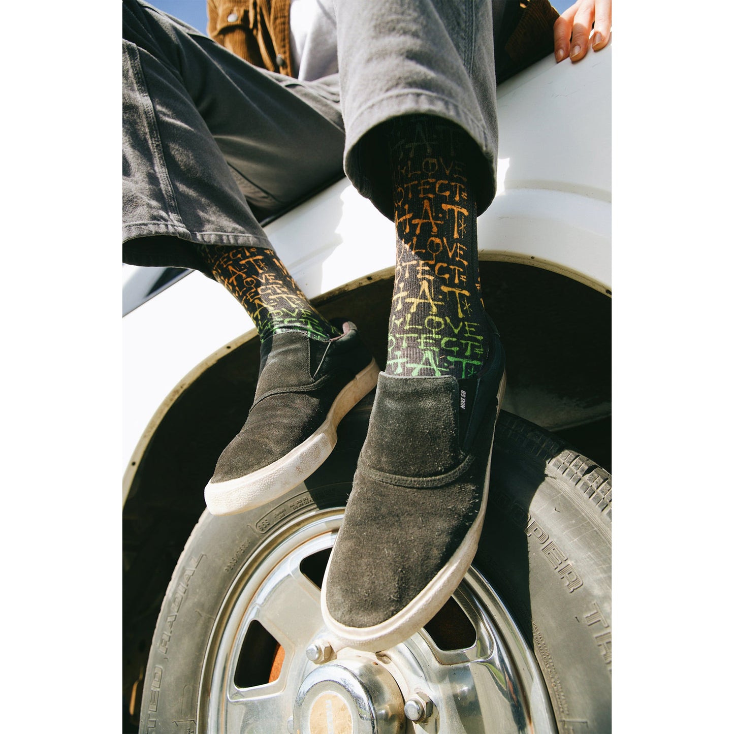 MERGE4 TAYLOR REINHOLD PROTECT WHAT YOU LOVE Sokken