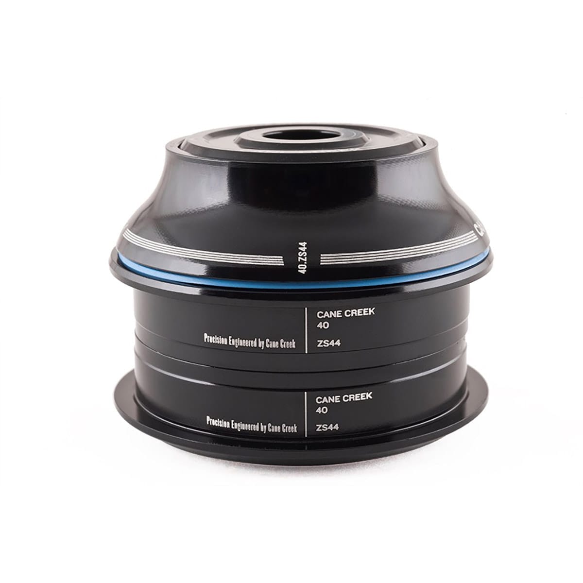 Semi-geïntegreerd balhoofd CANE CREEK FORTY 1"1/8 ZS44 Stack 15 mm Zwart