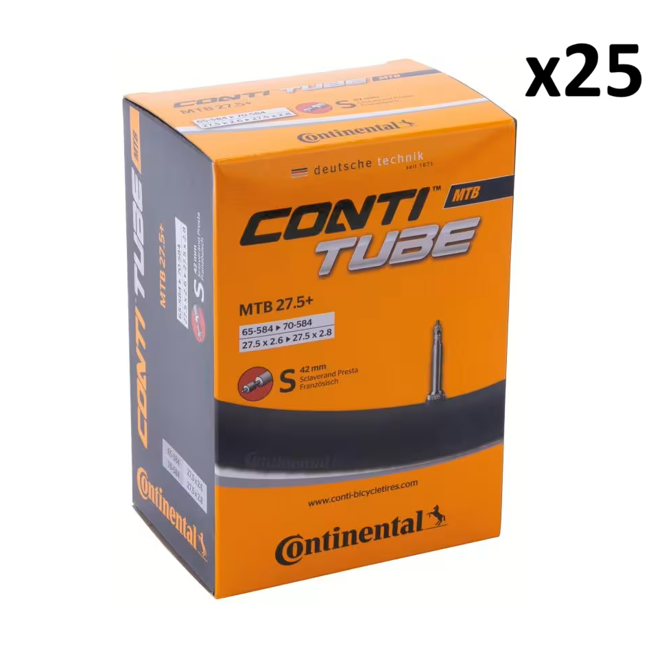 CONTINENTAL binnenband 27.5x2.60-2.80 Presta 42mm (25 st.)