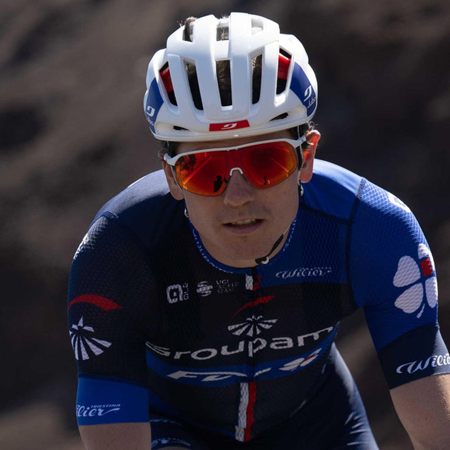 JULBO FINISHER EVO FDJ Helm Wit