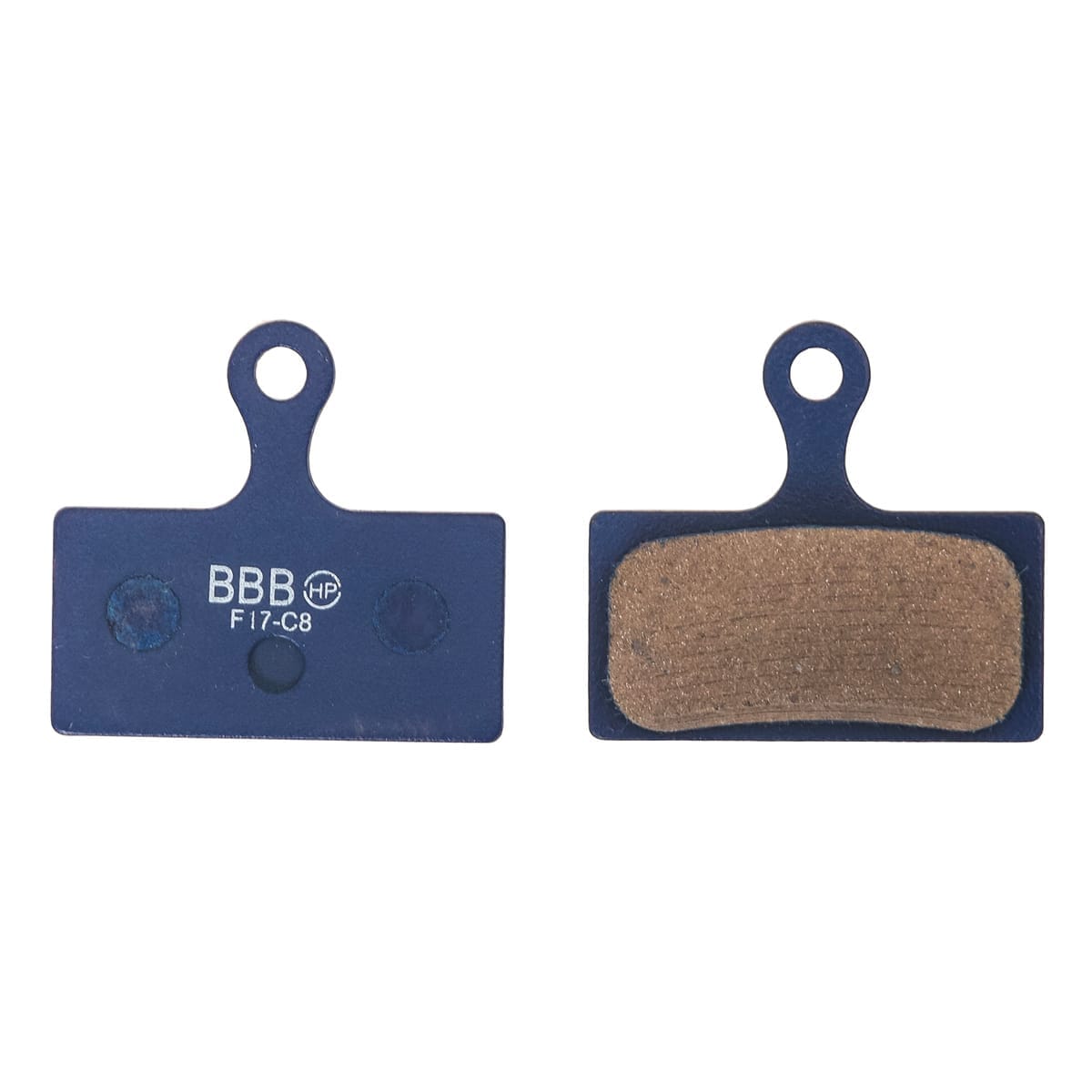 Organische BBB HP remblokken voor Shimano G02A XTR / Deore XT / SLX / Alfine