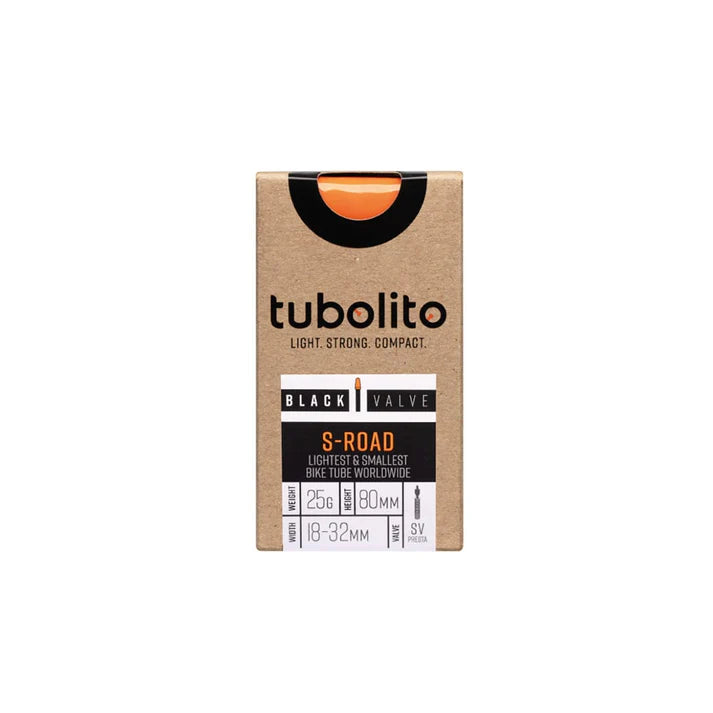 TUBOLITO S-ROAD 700x18/32 Presta Zwarte binnenband