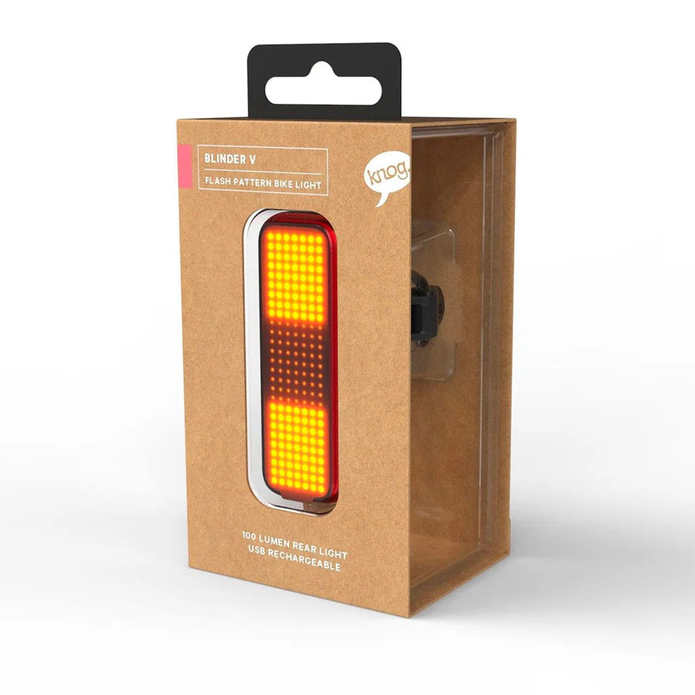 Achterverlichting KNOG BLINDER V - Verkeer - Zwart