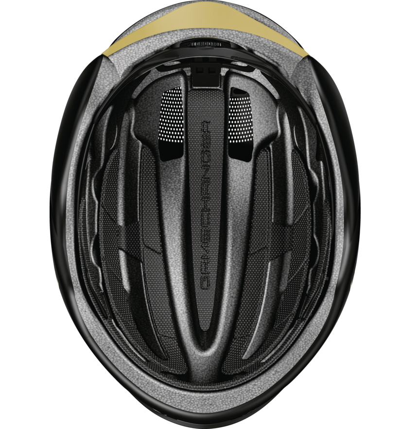 ABUS GAMECHANGER 2.0 Road Helm Zwart/Goud