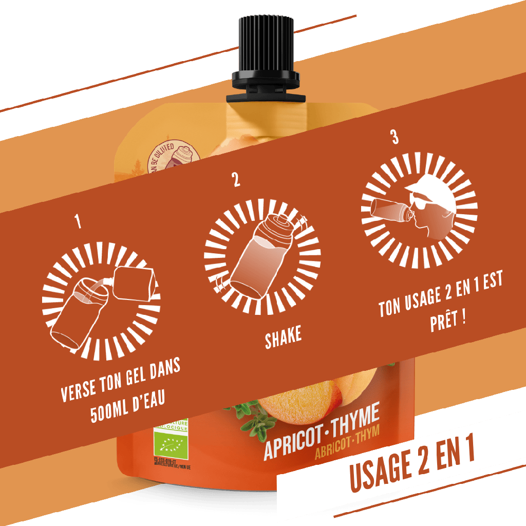 BAOUW Biologische Abrikoos-Thyme Energerende Gel (85g)