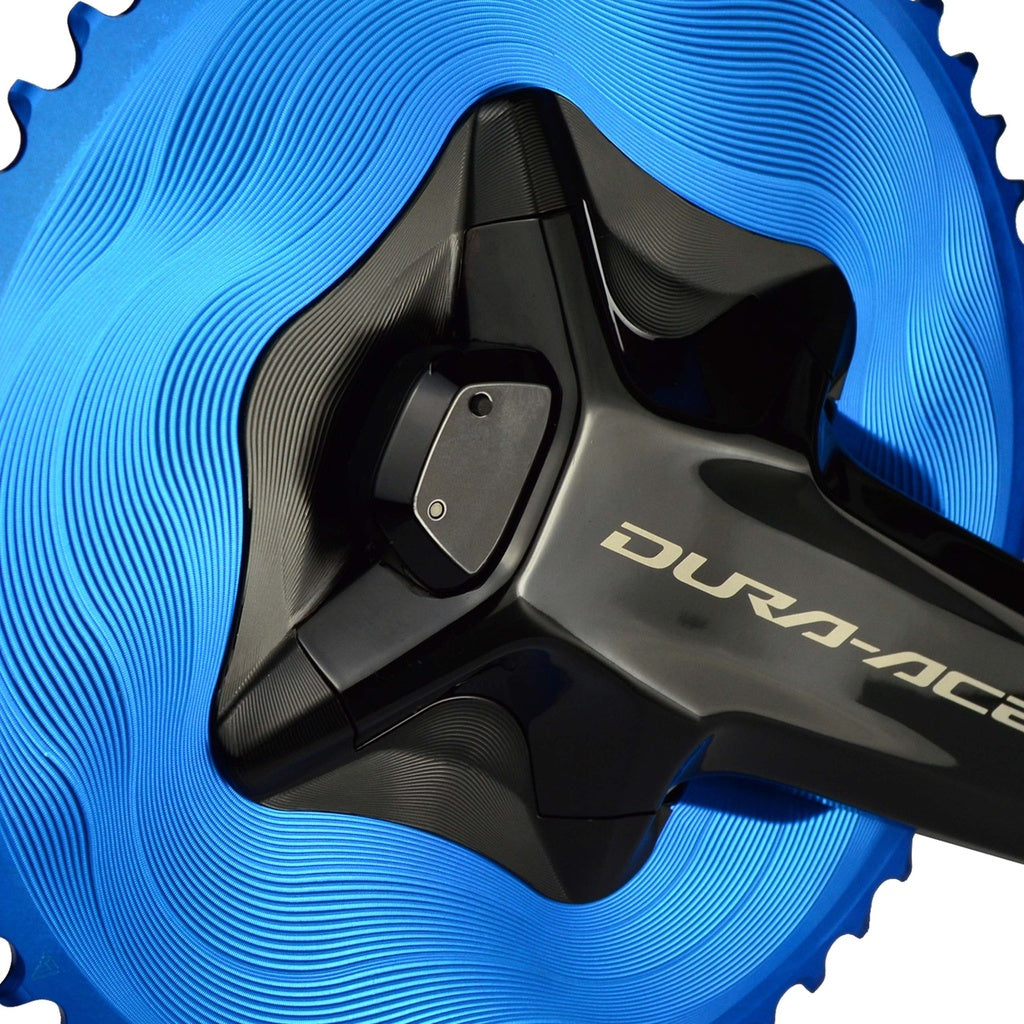 Afdekking ALUGEAR voor Shimano R9200 cranksysteem met vermogensmeter