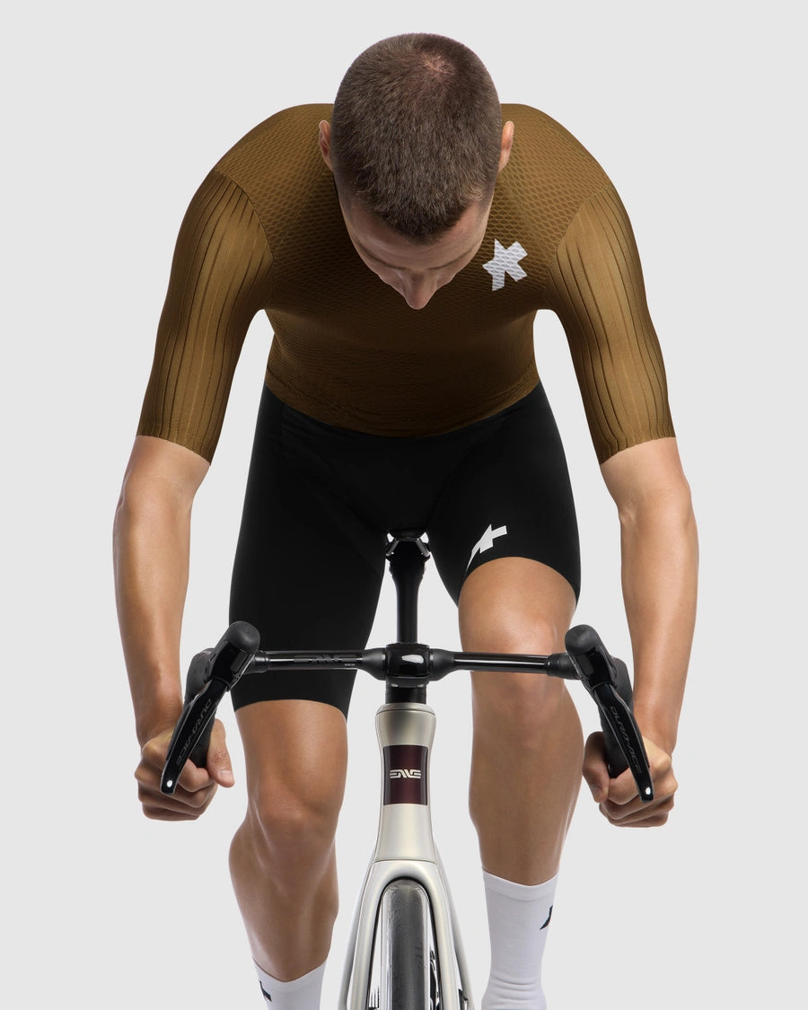 ASSOS EQUIPE RSR S11 Korte Mouw Jersey Khaki