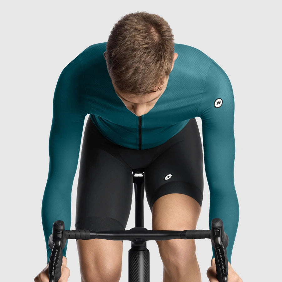 ASSOS MILLE GT Lange Mouw S11 Foundation Groene Trui