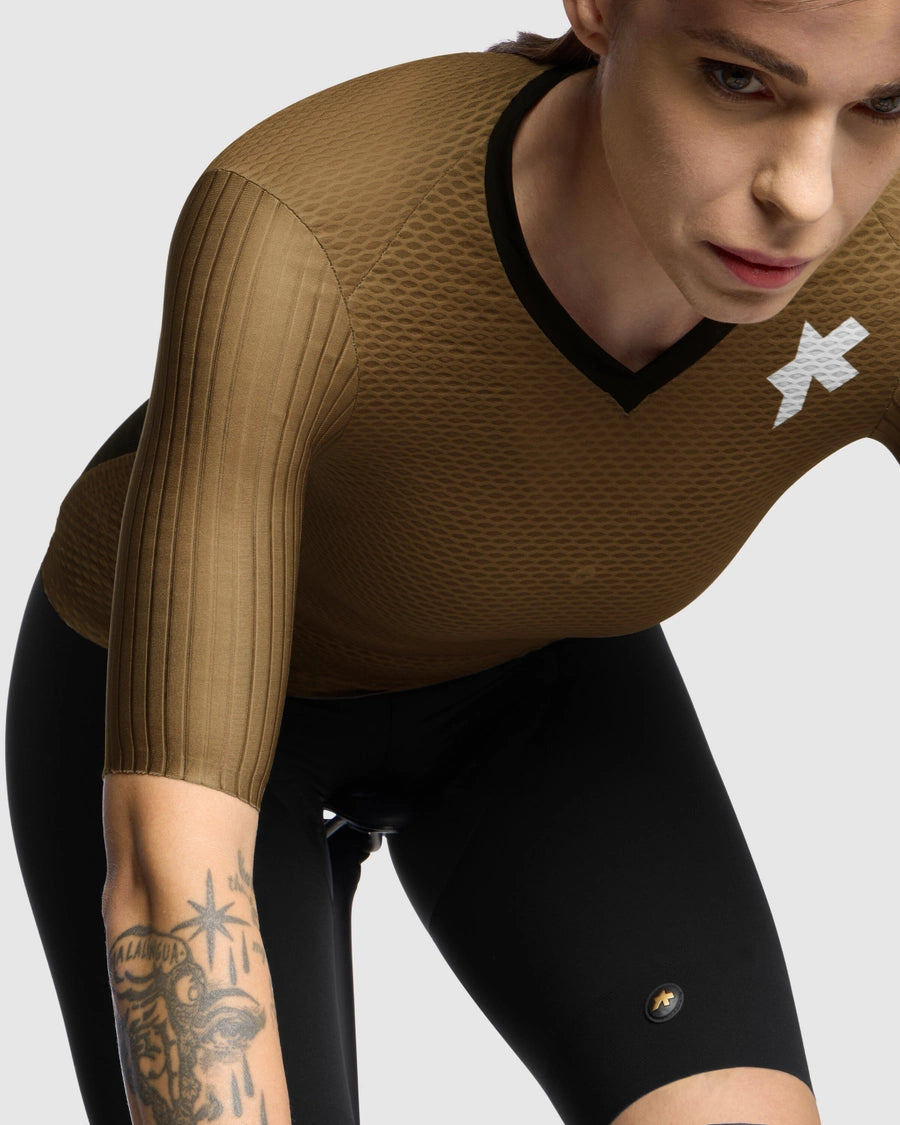 ASSOS DYORA RSV S11 Dames Trui met korte mouwen Jupiter Goud