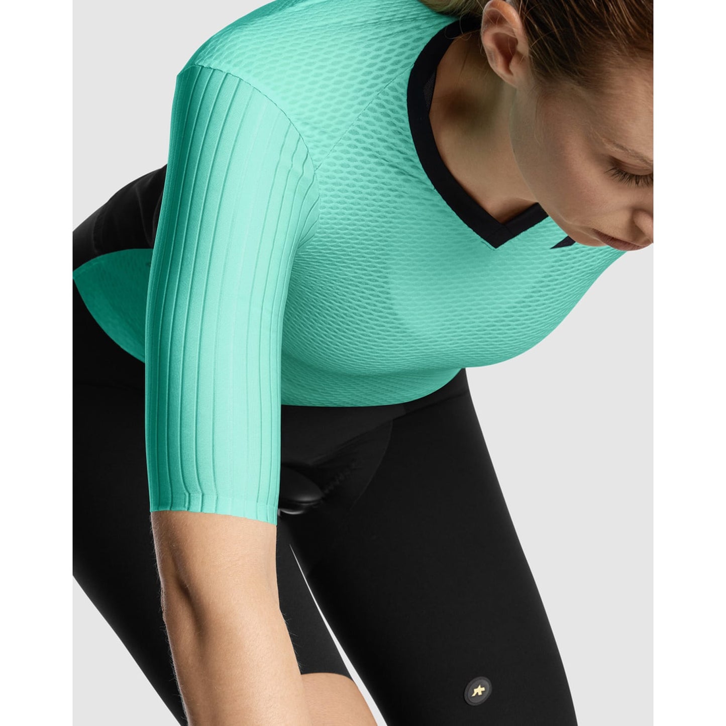ASSOS DYORA RSV S11 Dames Trui Korte Mouw Groen