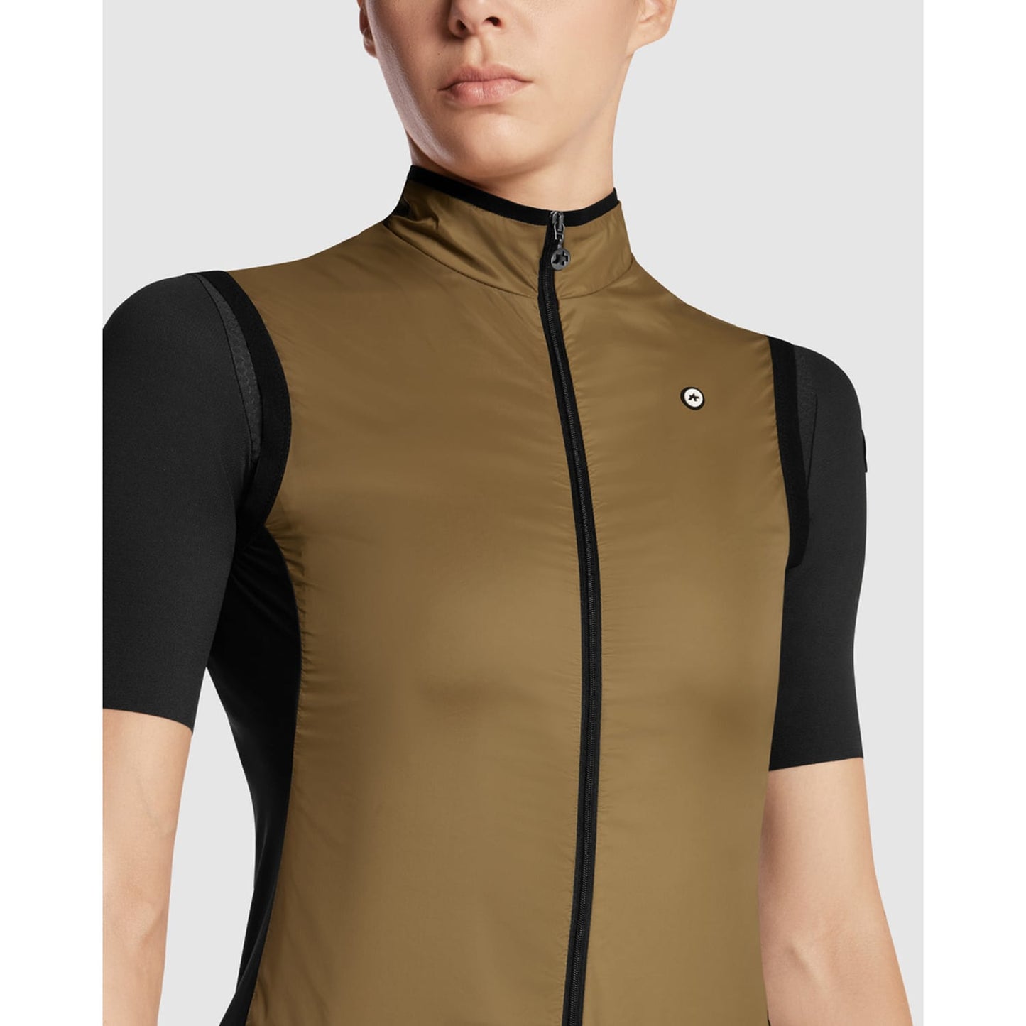 ASSOS UMA GT WIND C2 Dames Bruin Mouwloos Jasje