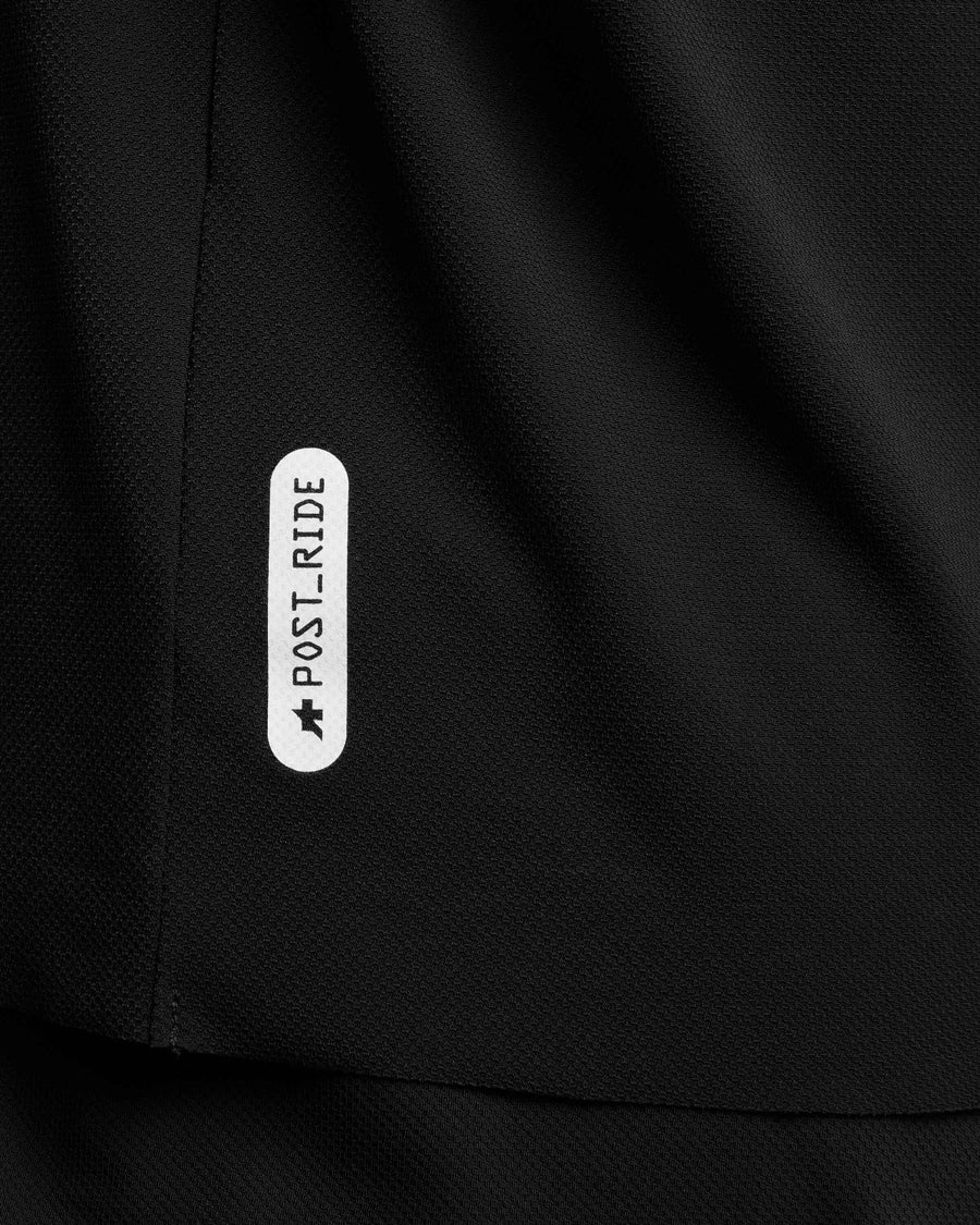 ASSOS TACTICA POST RIDE T5 Korte Mouw Trui Zwart
