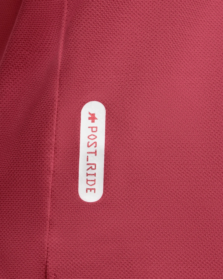 ASSOS TACTICA POST RIDE T5 Korte Mouw Trui Diep Berry