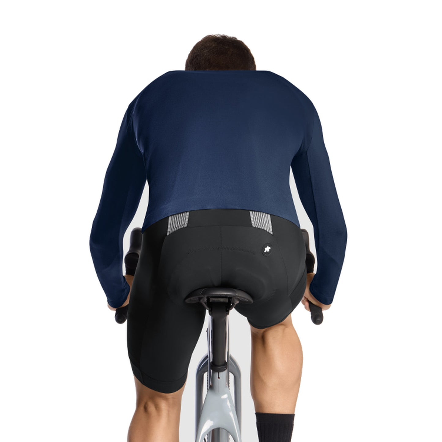ASSOS TACTICA TECH T5-shirt met lange mouwen, blauw