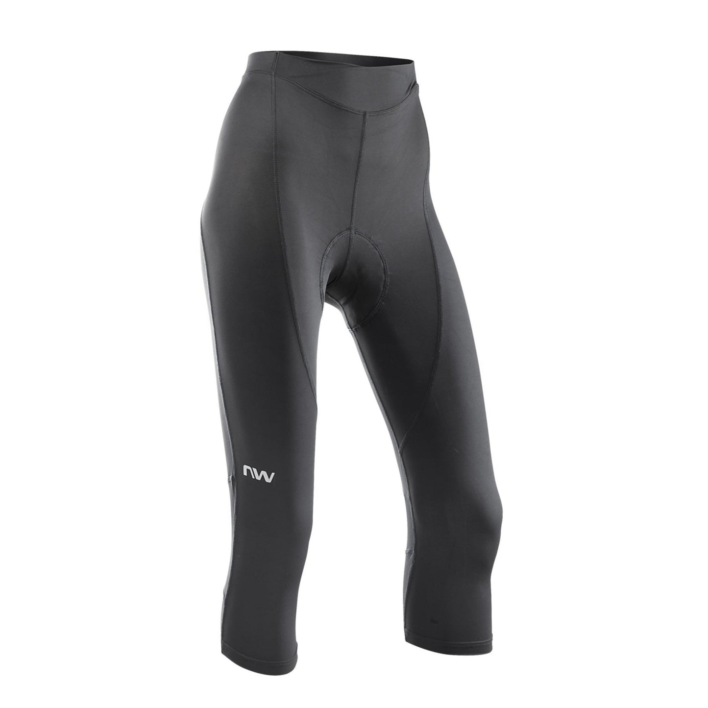 NORTWAVE ACTIVE Dames 3/4 Bibtights Zwart