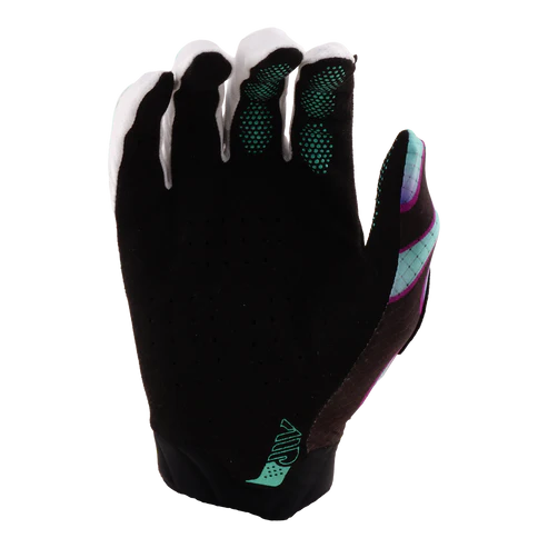 TROY LEE DESIGNS AIR OVERSPRAY Handschoenen Zwart/Real Teal