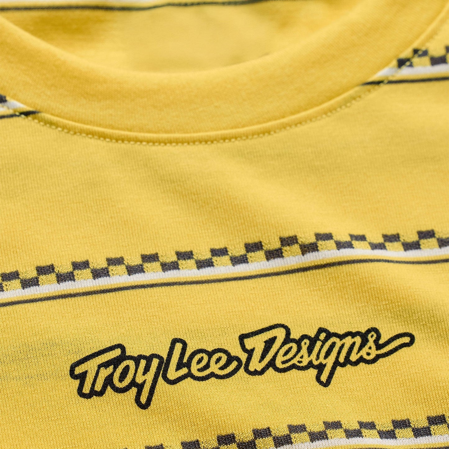 TROY LEE DESIGNS SKYLINE FAKIE RIDE Jersey Korte Mouw Geel