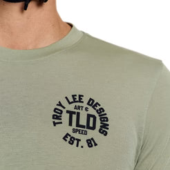 TROY LEE DESIGNSSKYLINE RIDE STAMPS Jersey Korte Mouw Sage