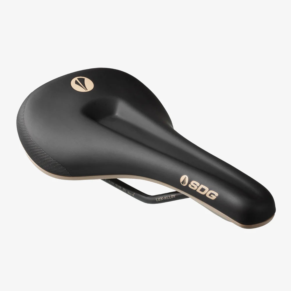 SDG BEL-AIR V3 MAX Rails Lux-Alloy zadel Zwart/Beige