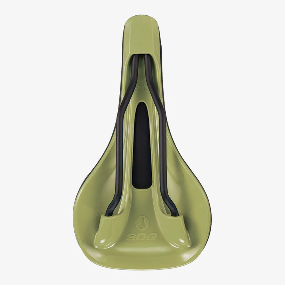 Zadel SDG BEL-AIR V3 MAX Lux-Alloy Rails Zwart/Groen