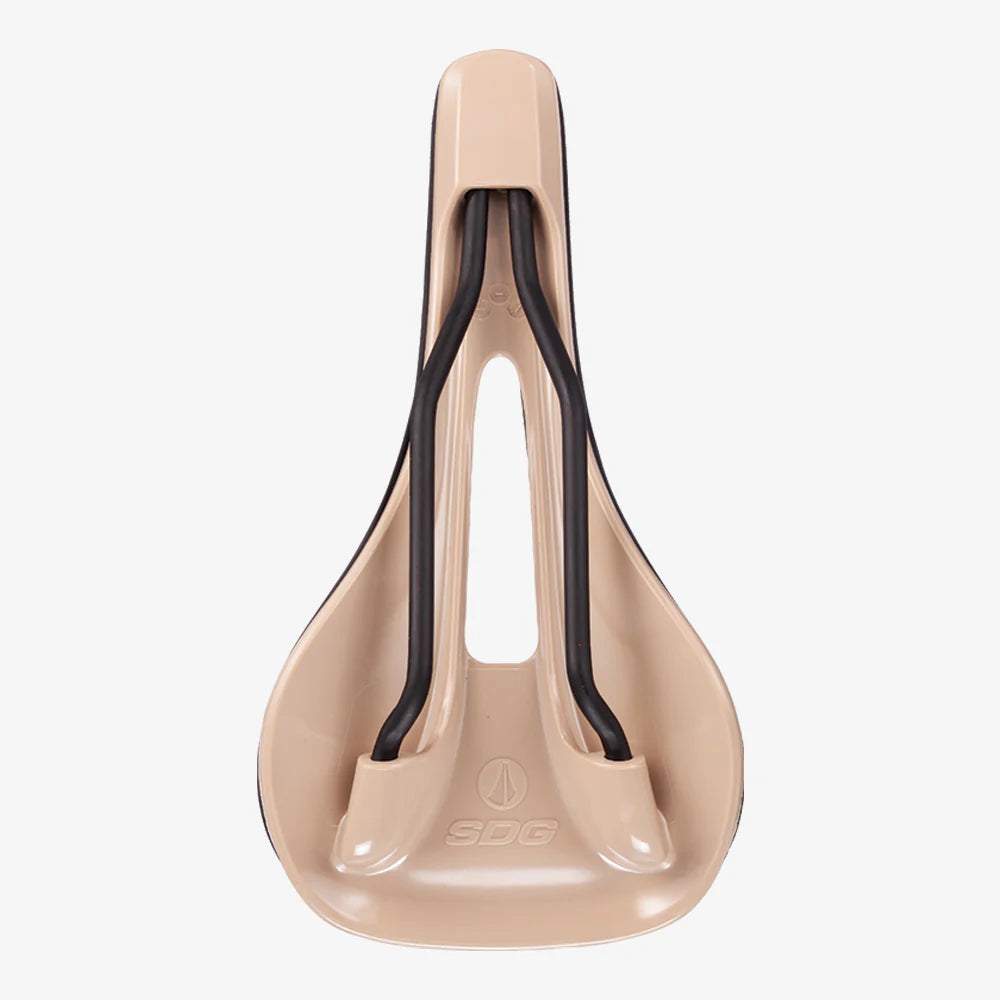 SDG BEL-AIR V3 OVERLAND Rails Lux-Alloy zadel Zwart/Beige