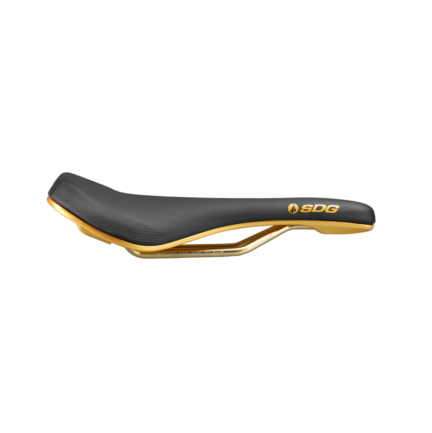 SDG BEL-AIR V3 MAX Galactic Rails Lux-Alloy zadel Zwart/Goud