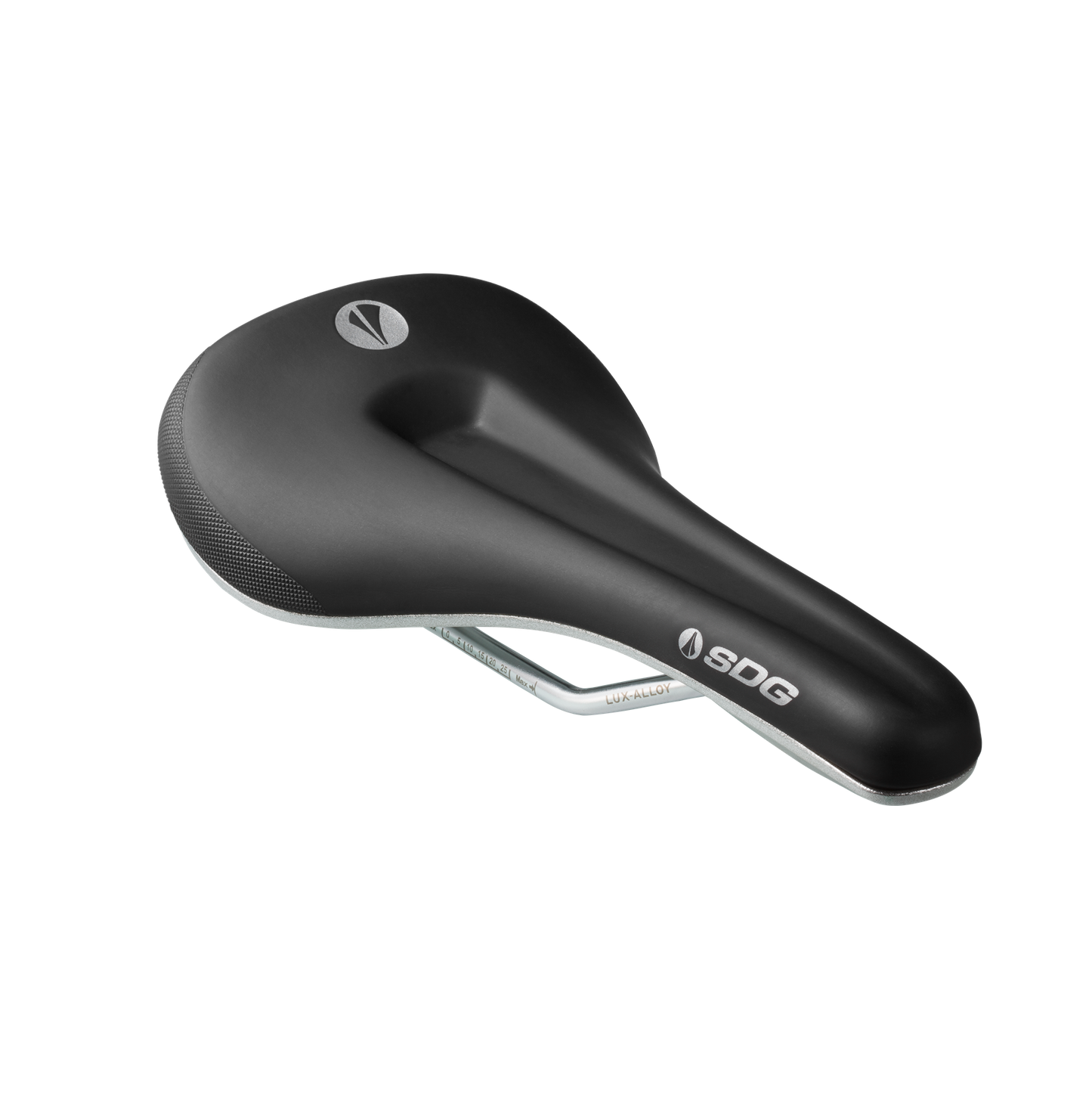 SDG BEL-AIR V3 MAX Galactic Rails Lux-Alloy zadel Zwart/Zilver