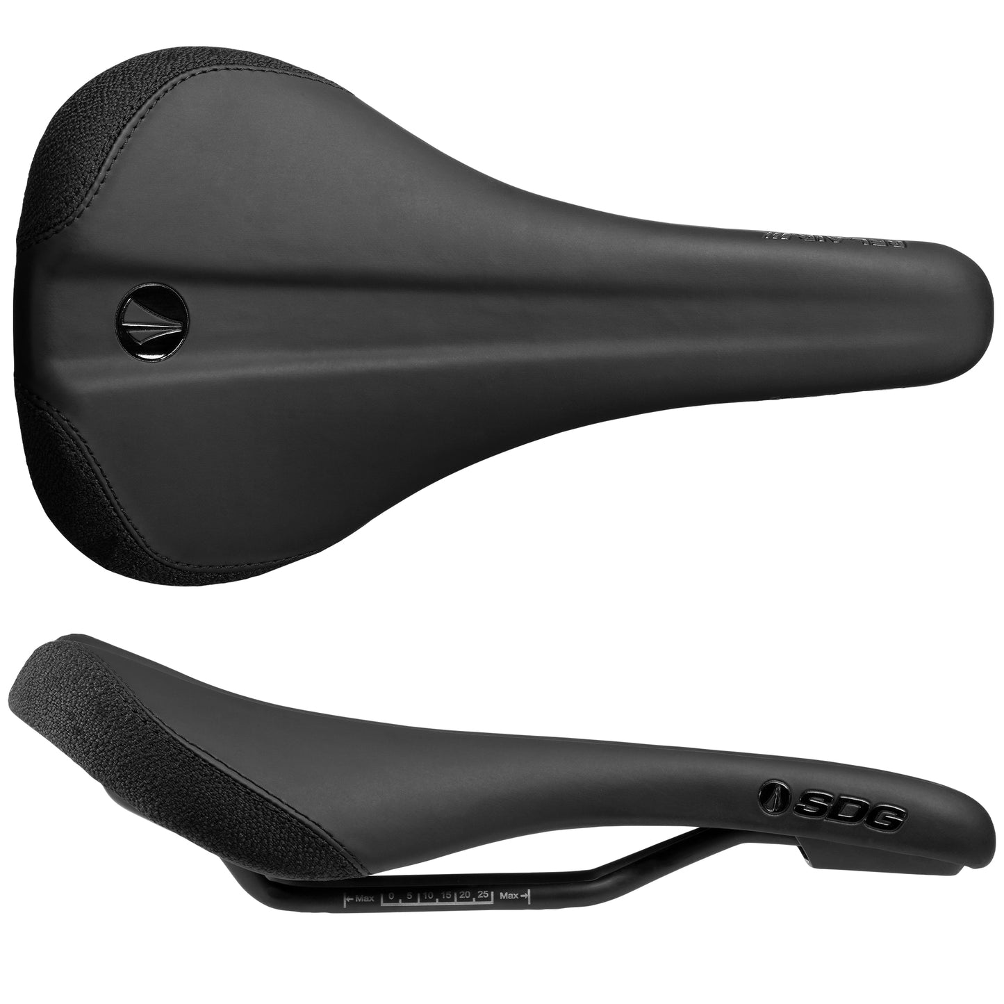 SDG BEL-AIR V3 Staal Rails Zadel Zwart