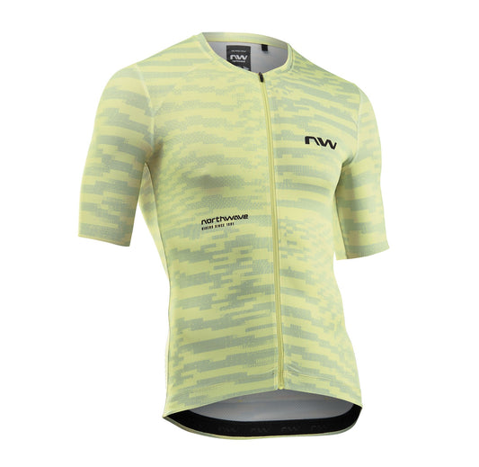 NORTHWAVE BLADE Korte Mouw Jersey Groen