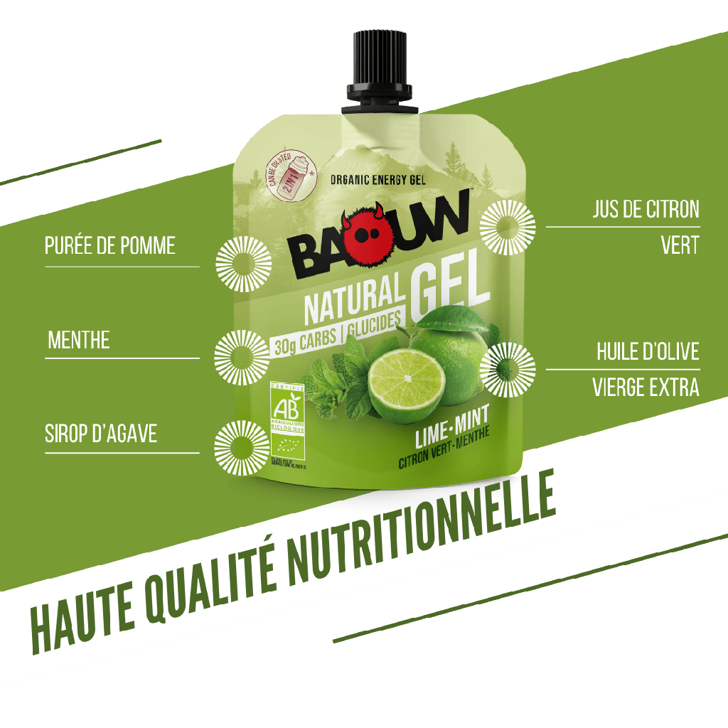 BAOUW Biologische Limoen/Munt Energerende Gel (85g)